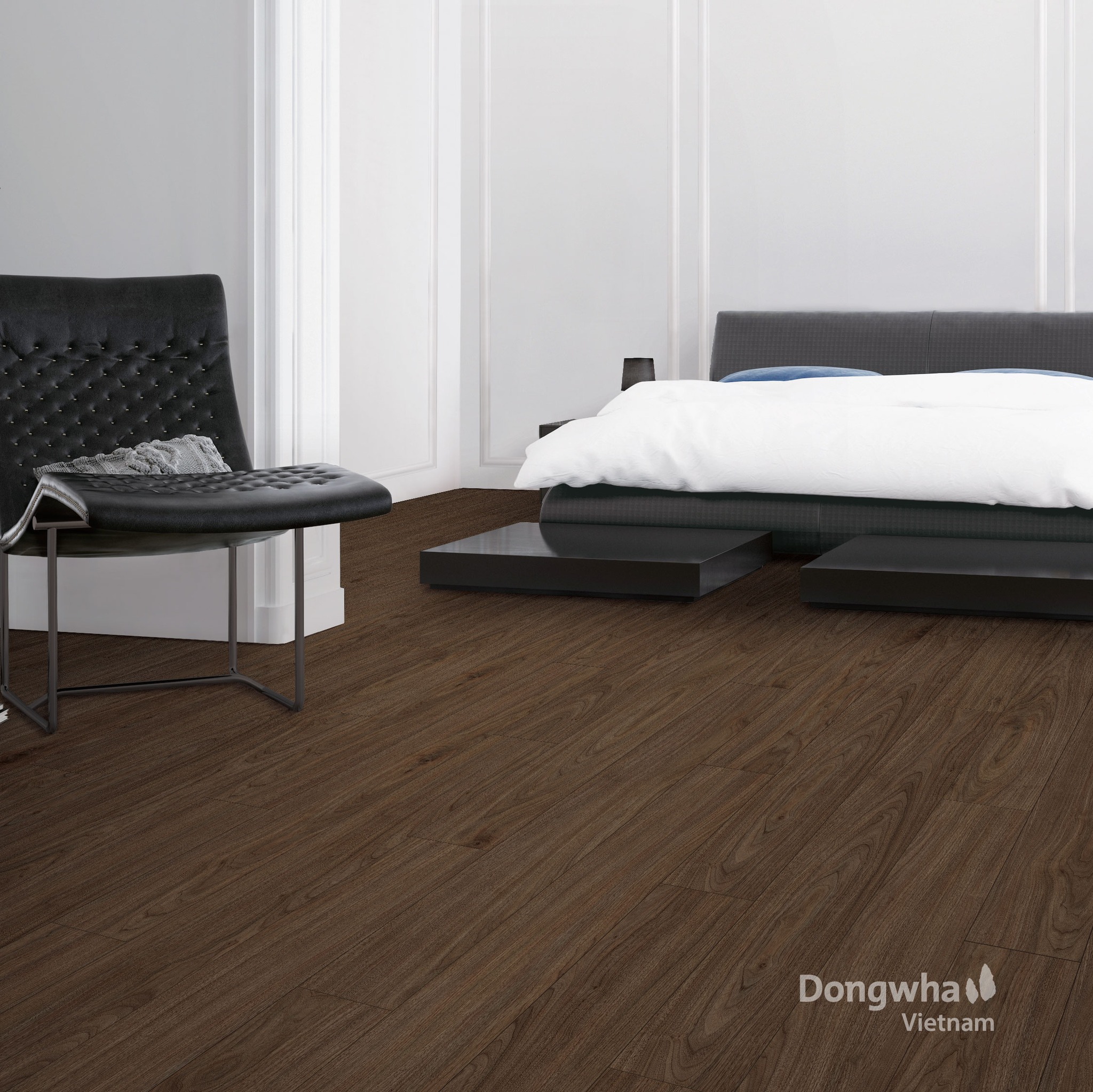 Hãy khám phá thương hiệu sàn gỗ Dongwha và các gam màu phù hợp để trang trí phòng ngủ của bạn. Với sàn gỗ Dongwha, bạn sẽ không chỉ có một không gian đẹp mắt mà còn đảm bảo sức khỏe gia đình với cốt gỗ cao cấp NAF