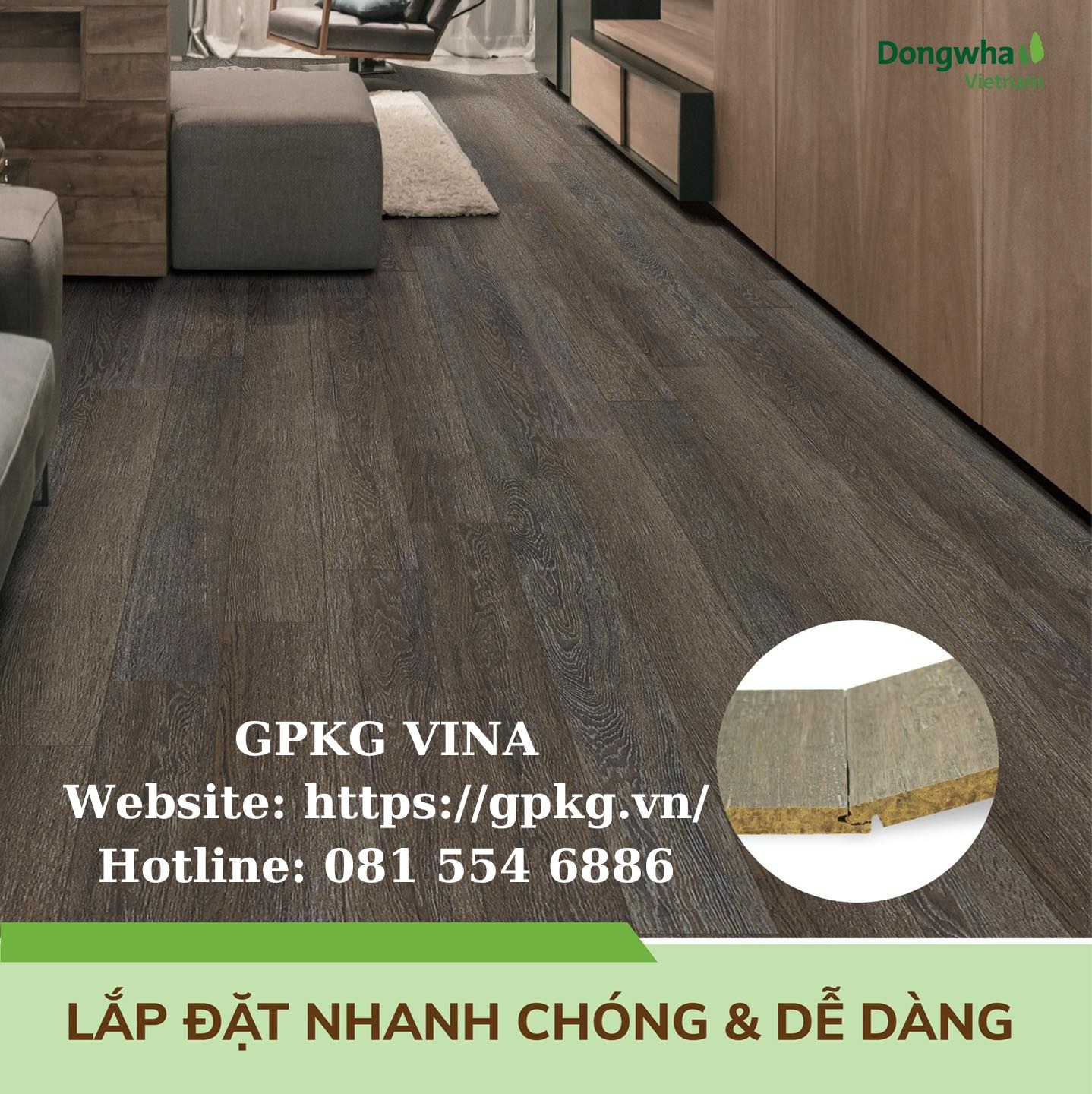 Hèm khóa Uniclic, Hèm khóa sàn gỗ Uniclic, Công nghệ khóa sàn gỗ Uniclic, Ưu điểm hèm khóa Uniclic, Lợi ích của hèm khóa Uniclic, Hướng dẫn lắp đặt hèm khóa Uniclic, Sàn gỗ công nghiệp Dongwha, Công nghệ khóa sàn gỗ, Hướng dẫn lắp đặt sàn gỗ UNICLIC